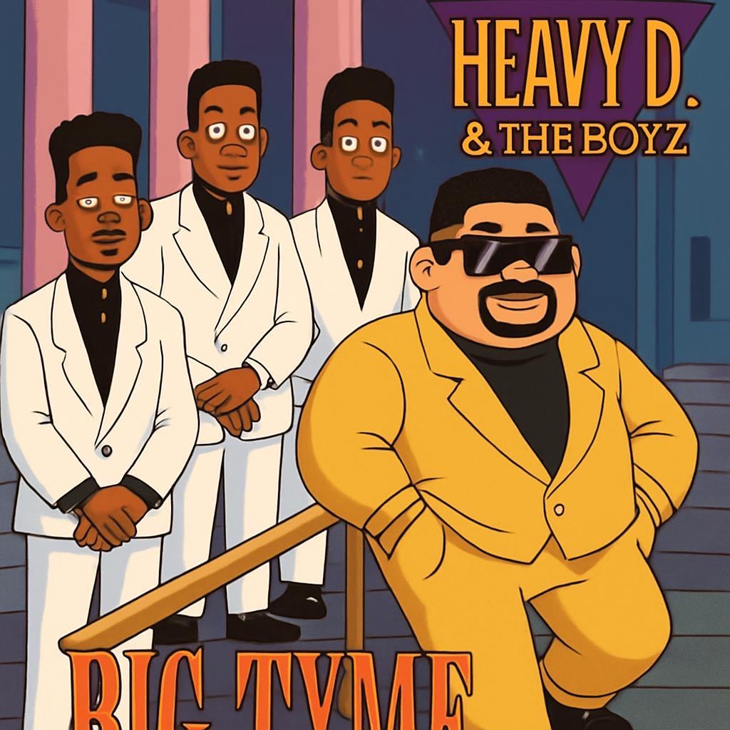 Heavy D & The Boyz: Big Tyme poster art